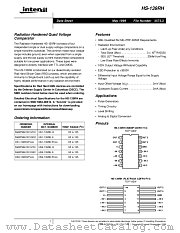 HS-139RH datasheet pdf Intersil