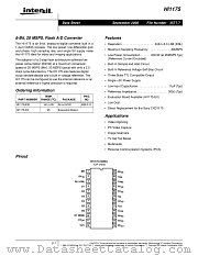 HI1175 datasheet pdf Intersil