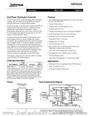 HIP1012A datasheet pdf Intersil