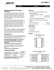 HS-139RH datasheet pdf Intersil