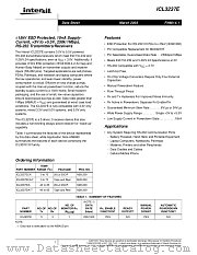 ICL3237E datasheet pdf Intersil