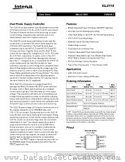 ISL6118 datasheet pdf Intersil