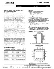 ISL6504 datasheet pdf Intersil