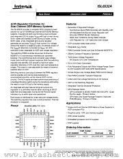 ISL6532A datasheet pdf Intersil
