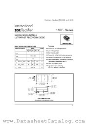 10BF20 datasheet pdf International Rectifier