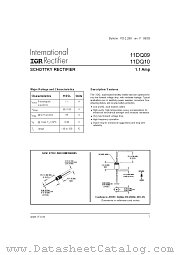 11DQ10 datasheet pdf International Rectifier
