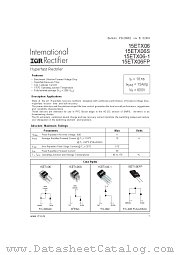 15ETX06-1 datasheet pdf International Rectifier
