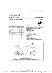 15MQ040N datasheet pdf International Rectifier