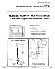 1N3089 datasheet pdf International Rectifier