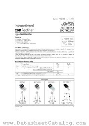 30CTH02-1 datasheet pdf International Rectifier