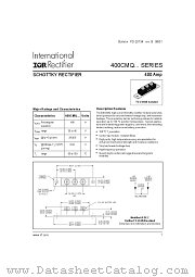 400CMQ035 datasheet pdf International Rectifier