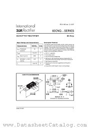 60CNQ045SM datasheet pdf International Rectifier