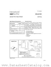 60LQ100 datasheet pdf International Rectifier