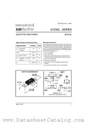 61CNQ040 datasheet pdf International Rectifier