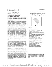 AFL12012S datasheet pdf International Rectifier