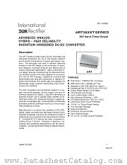 ART7015D datasheet pdf International Rectifier