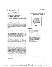 ASA2812D datasheet pdf International Rectifier