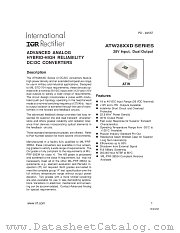 ATW2812D datasheet pdf International Rectifier
