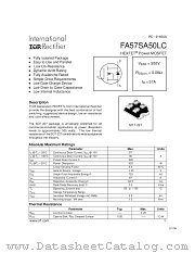 FA57SA50LC datasheet pdf International Rectifier