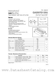 GA200TD120U datasheet pdf International Rectifier
