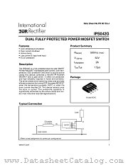 IPS042GTR datasheet pdf International Rectifier