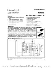 IR2167 datasheet pdf International Rectifier