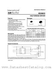 IR2308S datasheet pdf International Rectifier