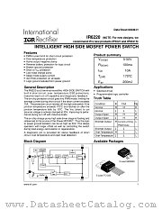 IR6220S datasheet pdf International Rectifier