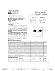 IRF5305STRR datasheet pdf International Rectifier