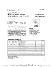 IRF7MS2907 datasheet pdf International Rectifier