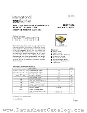 IRFE9024 datasheet pdf International Rectifier