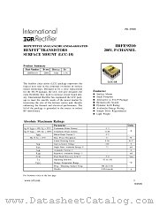 IRFE9210 datasheet pdf International Rectifier