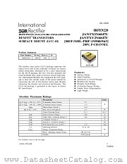 JANTXV2N6847U datasheet pdf International Rectifier