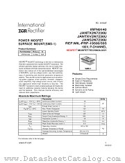 JANS2N7236U datasheet pdf International Rectifier