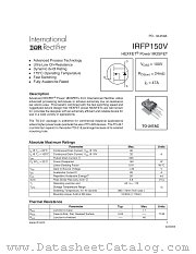 IRFP150V datasheet pdf International Rectifier