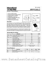 IRFPC60LC datasheet pdf International Rectifier