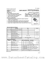 IRFPS29N60L datasheet pdf International Rectifier