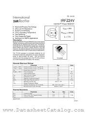 IRFZ24V datasheet pdf International Rectifier