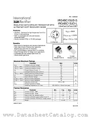 IRG4BC15UD-L datasheet pdf International Rectifier