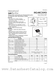 IRG4BC20FD datasheet pdf International Rectifier