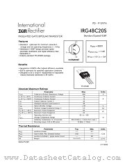 IRG4BC20S datasheet pdf International Rectifier