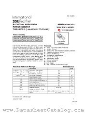 IRHMS593260 datasheet pdf International Rectifier