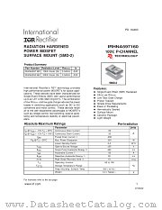 IRHNA597160 datasheet pdf International Rectifier