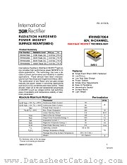IRHNB7064 datasheet pdf International Rectifier