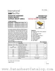 IRHNB7160 datasheet pdf International Rectifier