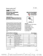 IRHY57234CMSE datasheet pdf International Rectifier