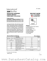 IRHY593130CM datasheet pdf International Rectifier