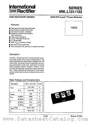 IRKEL132-06S10 datasheet pdf International Rectifier