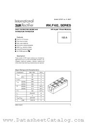 IRKHF102-12HK datasheet pdf International Rectifier