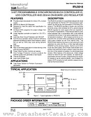 IRU3018CWTR datasheet pdf International Rectifier